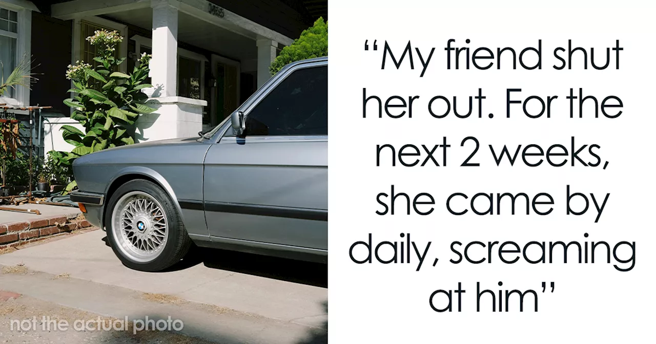 Entitled Driver Parks in Friend's Driveway for Two Weeks