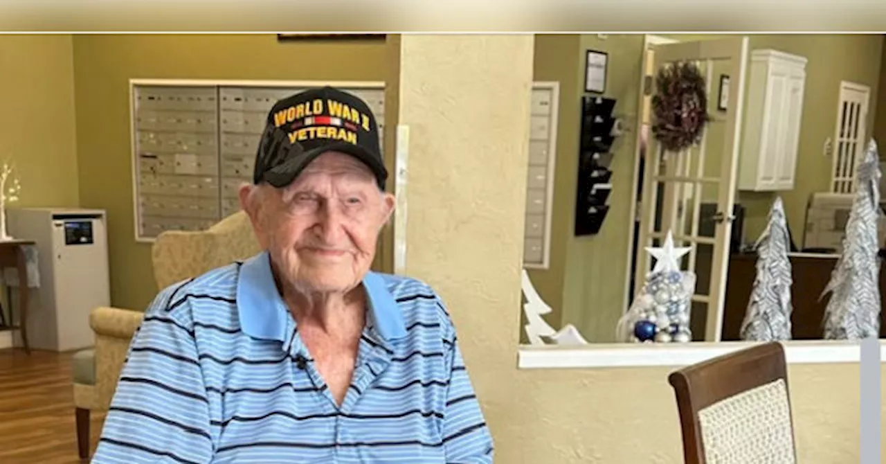 World War II Veteran Celebrates 104th Birthday