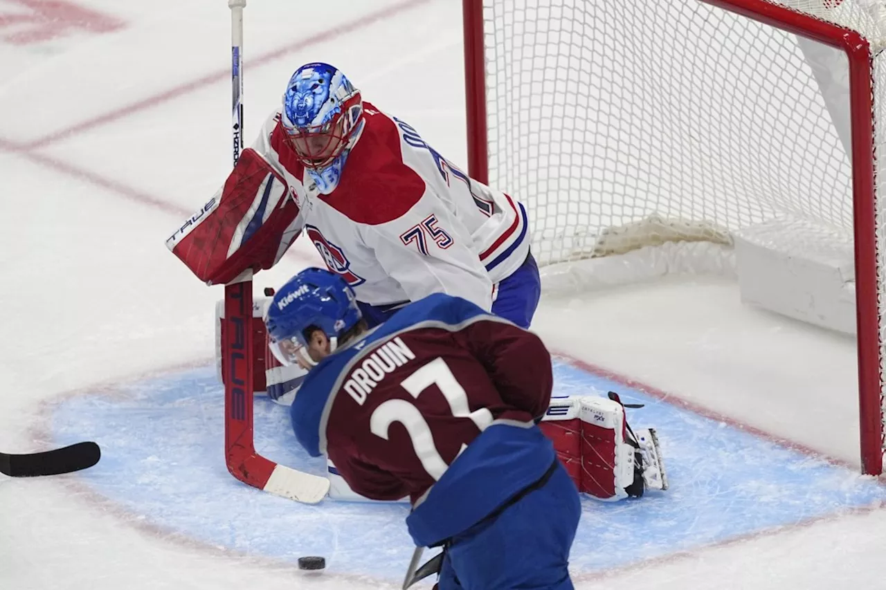 Canadiens End Avalanche's Win Streak in Shootout