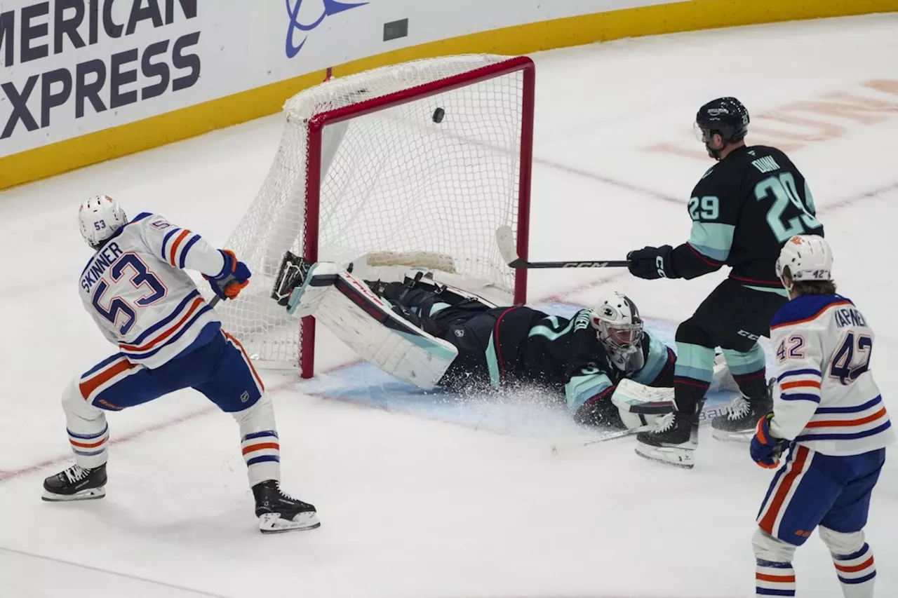 Oilers Extend Winning Streak to Three With 4-2 Victory Over Kraken