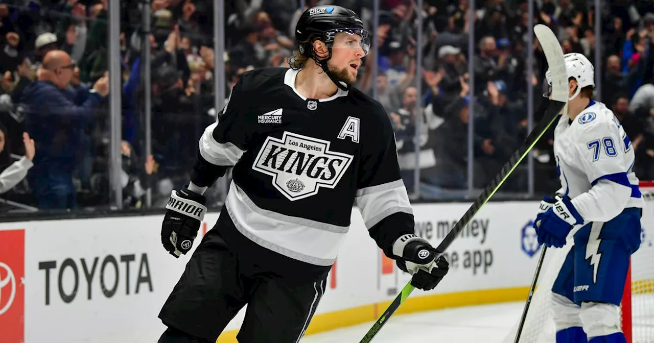 Adrian Kempe scores late, and the Kings beat the Lightning 2-1 for a 4-game winning streak