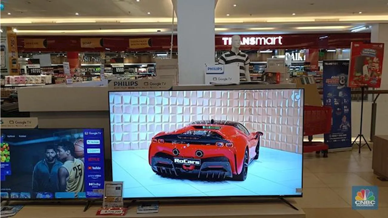 TV LED 65' Philips Turun Harga Rp8,7 Juta di Transmart Full Day Sale