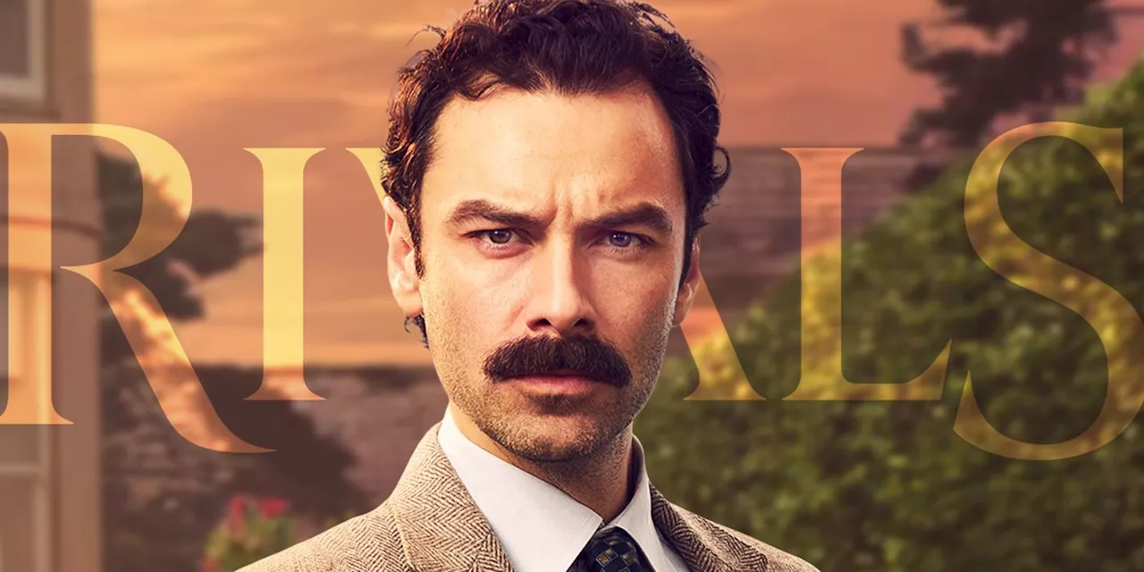 Aidan Turner Talks About Joining 'Rivals' Early and the Importance of Sex Scenes