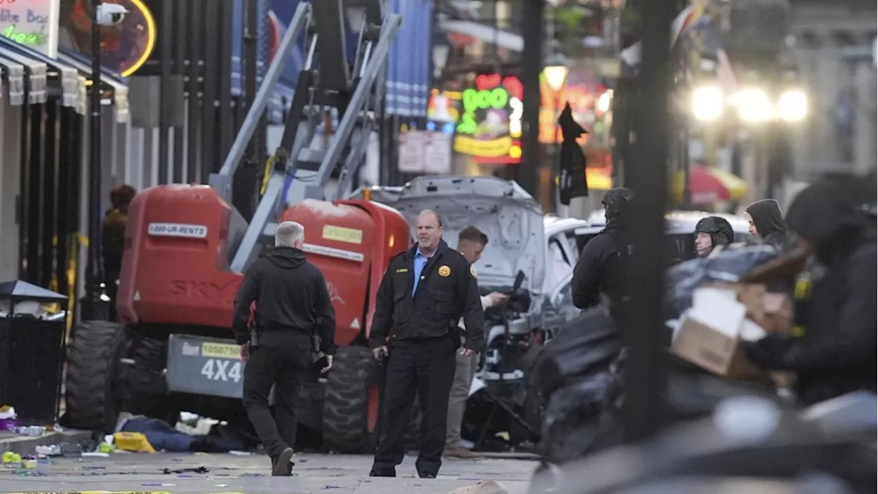 Truck Attack Kills 14 in New Orleans on New Year's Day