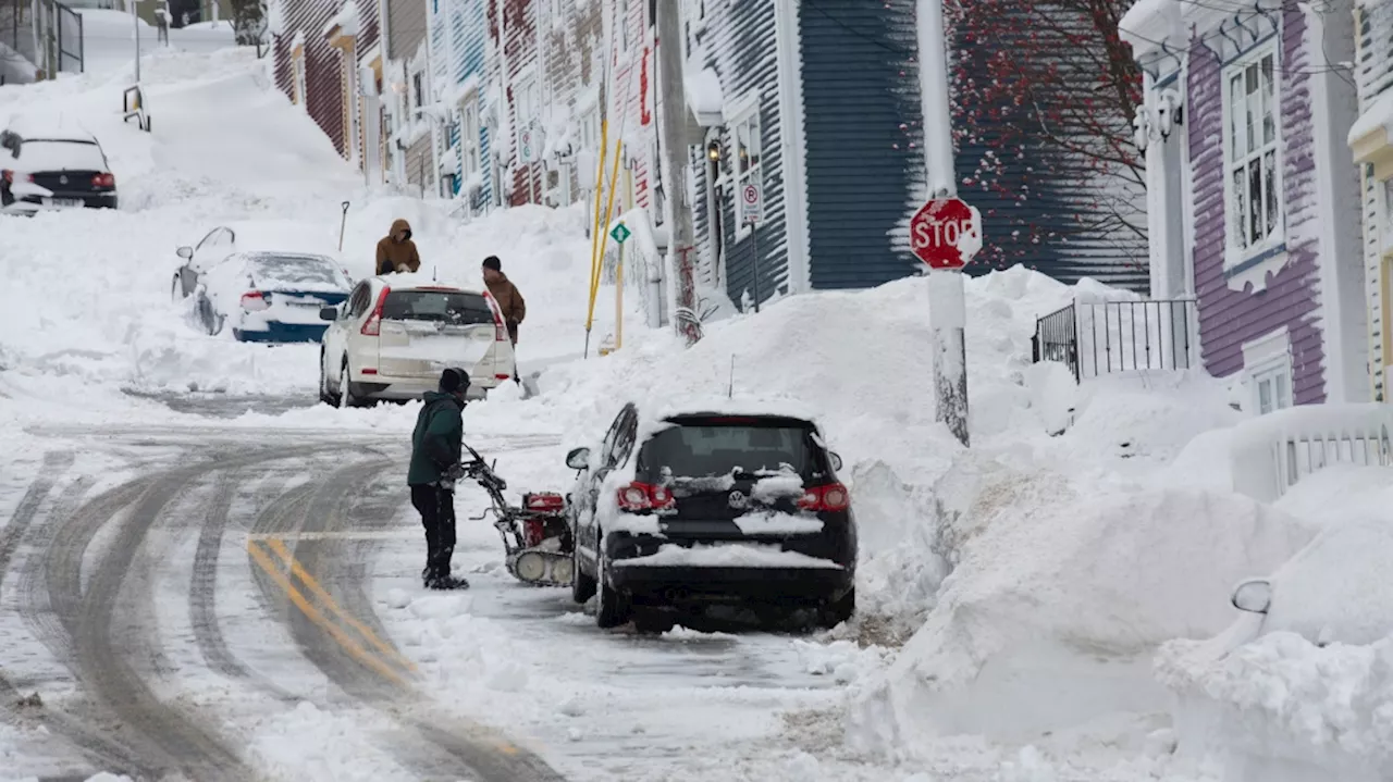 Winter Storm Leaves Thousands Without Power in Newfoundland