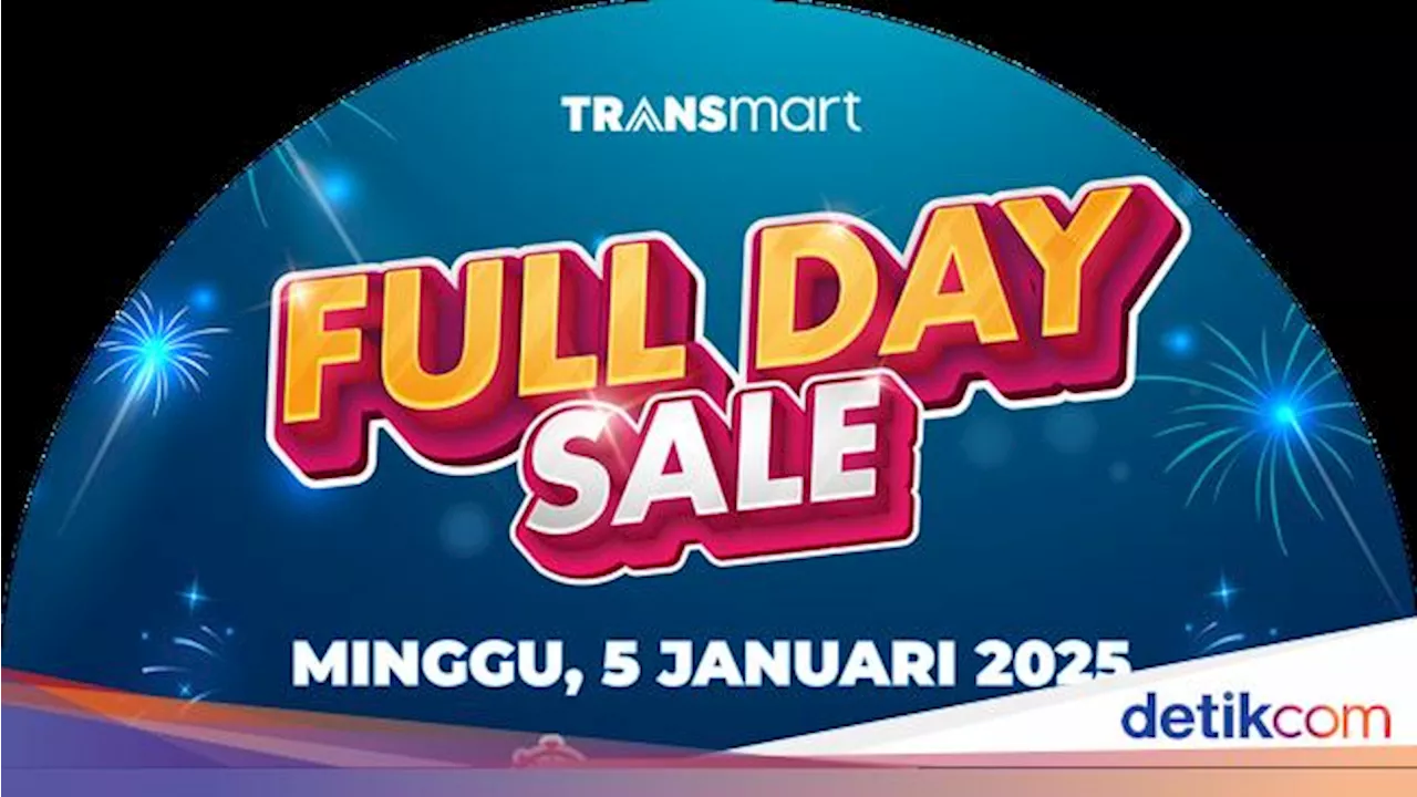 Transmart Full Day Sale: Diskon Hingga 50% + 20%