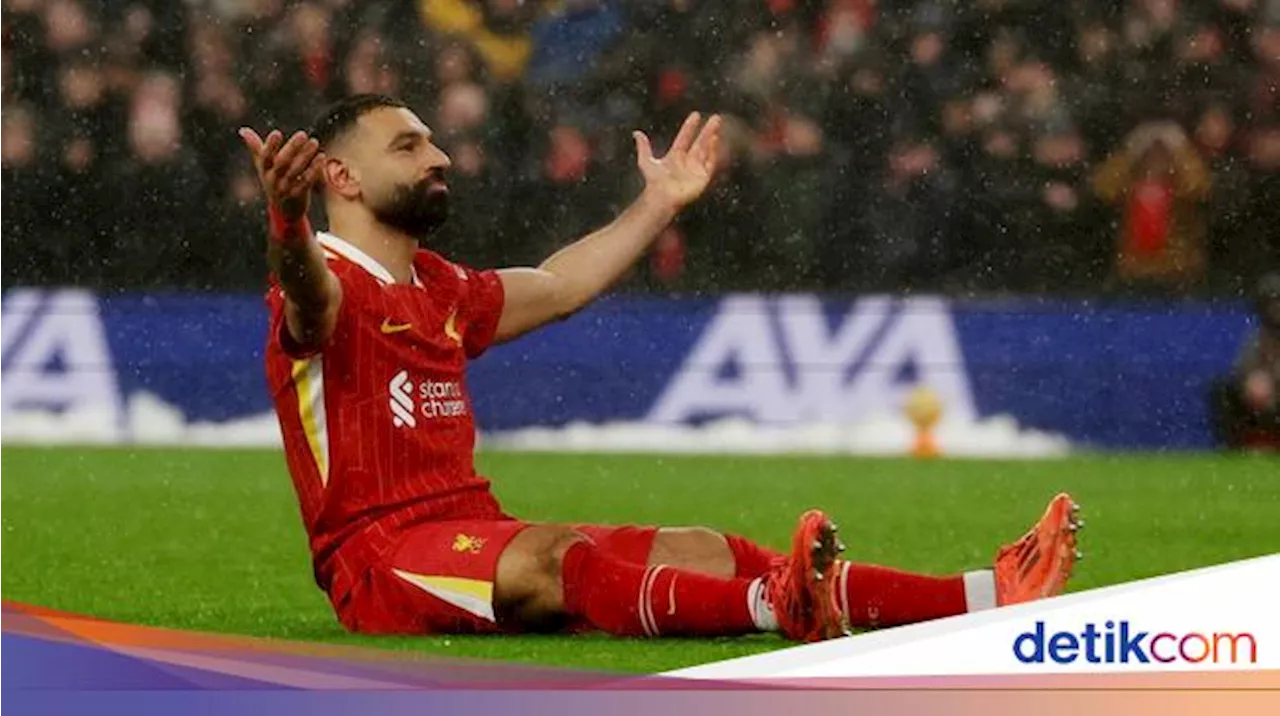 Salah Cetak Gol, Liverpool Gagal Menjauhkan Jarak di Puncak Klasemen