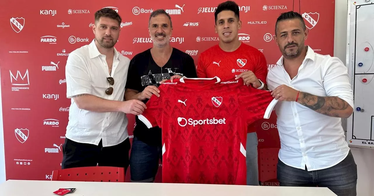 Valdéz y su llegada a Independiente: 'Estoy viviendo un sueño'