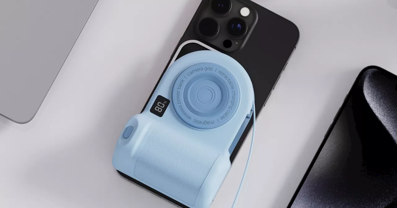 Belkin's Stage Power Grip Turns Your iPhone into a Pro Camera at CES 2025