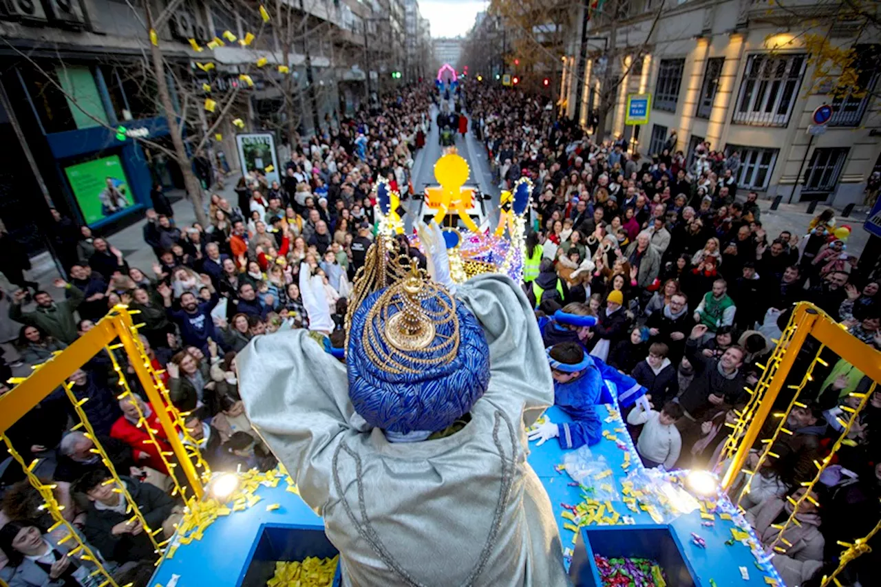 Cabalgata de Reyes Magos en Madrid y Barcelona