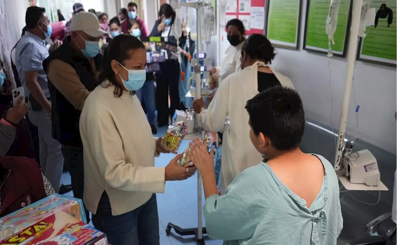 Alcaldesa inicia programa Día de Reyes 2025 en Hospital Pediátrico Moctezuma