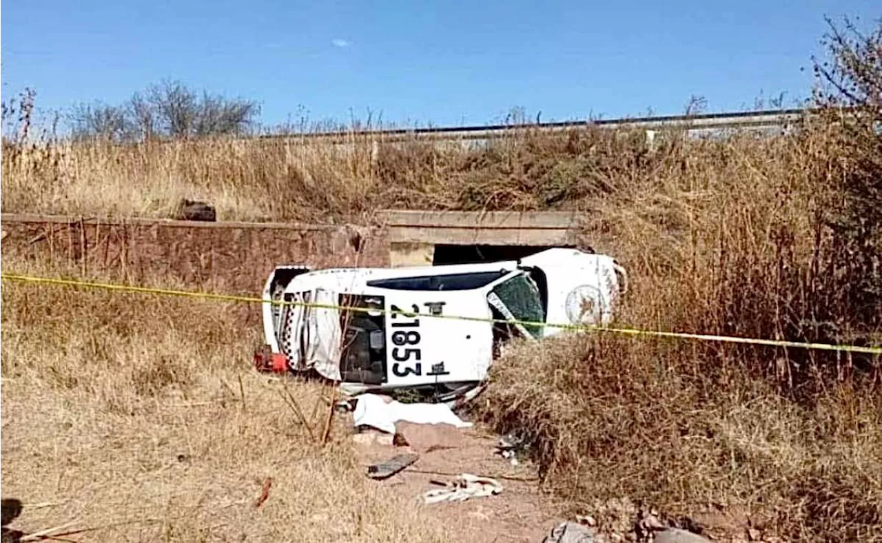 Muere Personal de la GN en Accidente en Zacatecas