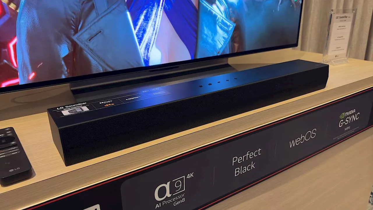 LG Teases New Compact Soundbar, the S20A, at CES 2023