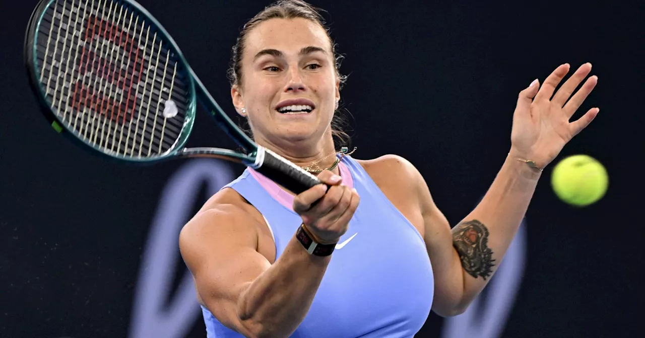 Sabalenka startet Saison mit Titel in Brisbane