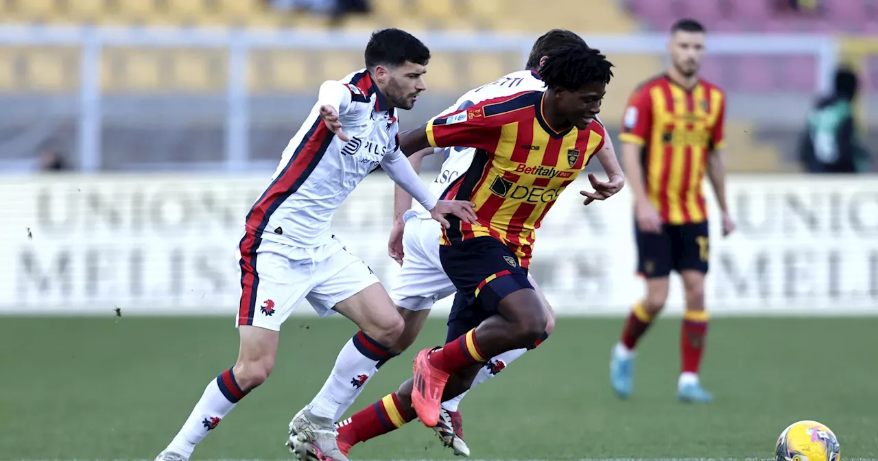 Lecce-Genoa 0-0: Scontro salvezza finisce in parità