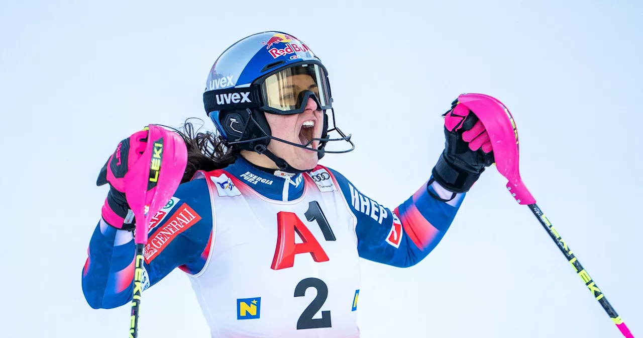 Zrinka Ljutic Vola in Slalom a Kranjska Gora