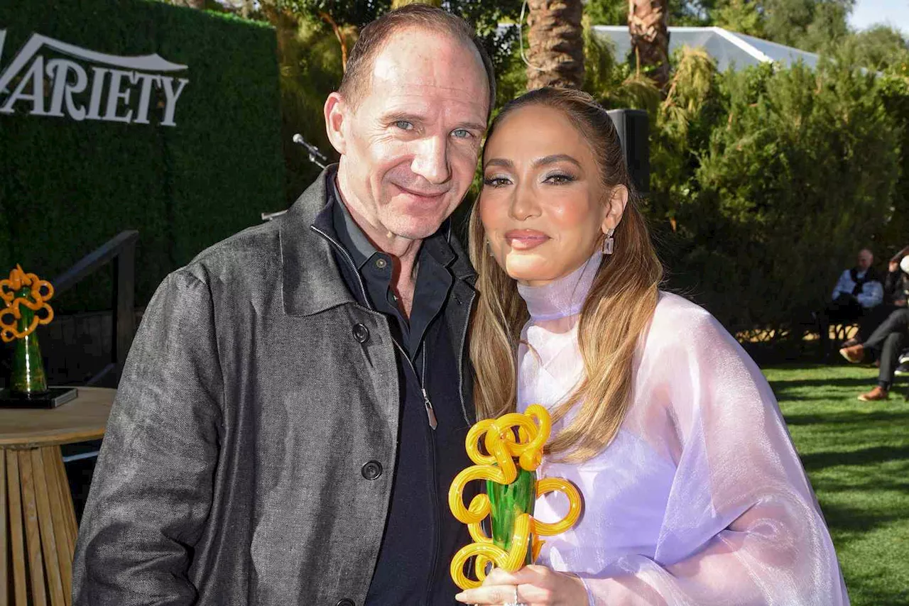 Ralph Fiennes Calls Jennifer Lopez a 'Kind of Goddess' at Palm Springs Film Festival