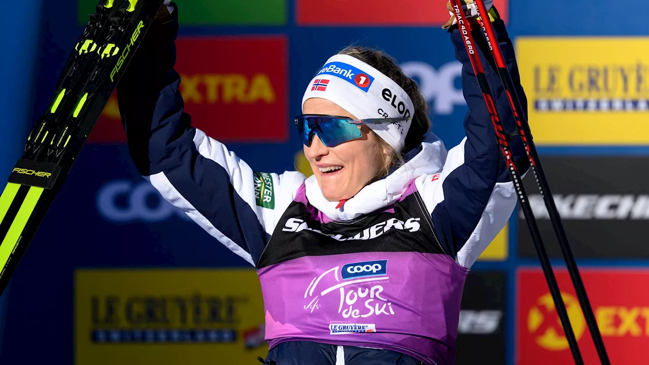 Therese Johaug Vinner Tour de Ski för Fjärde Gången