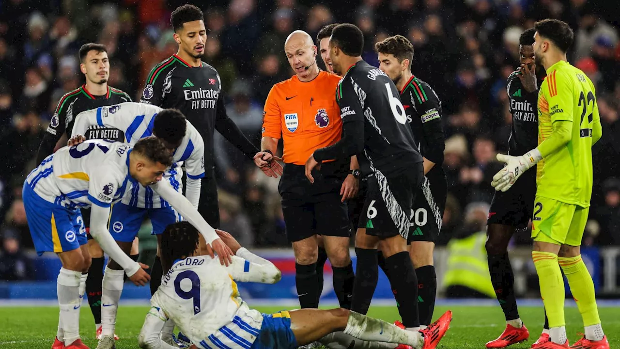 Redknapp Slams 'Chaotic' Arsenal Duo After Brighton Draw