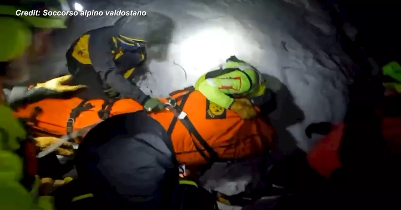 Soccorso alpino per un escursionista ferito in Valle d'Aosta