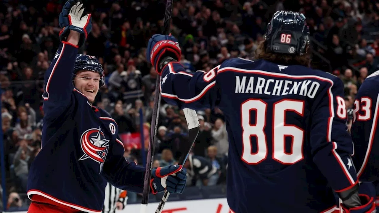 Blue Jackets Surge Past Blues in Wild Third Period