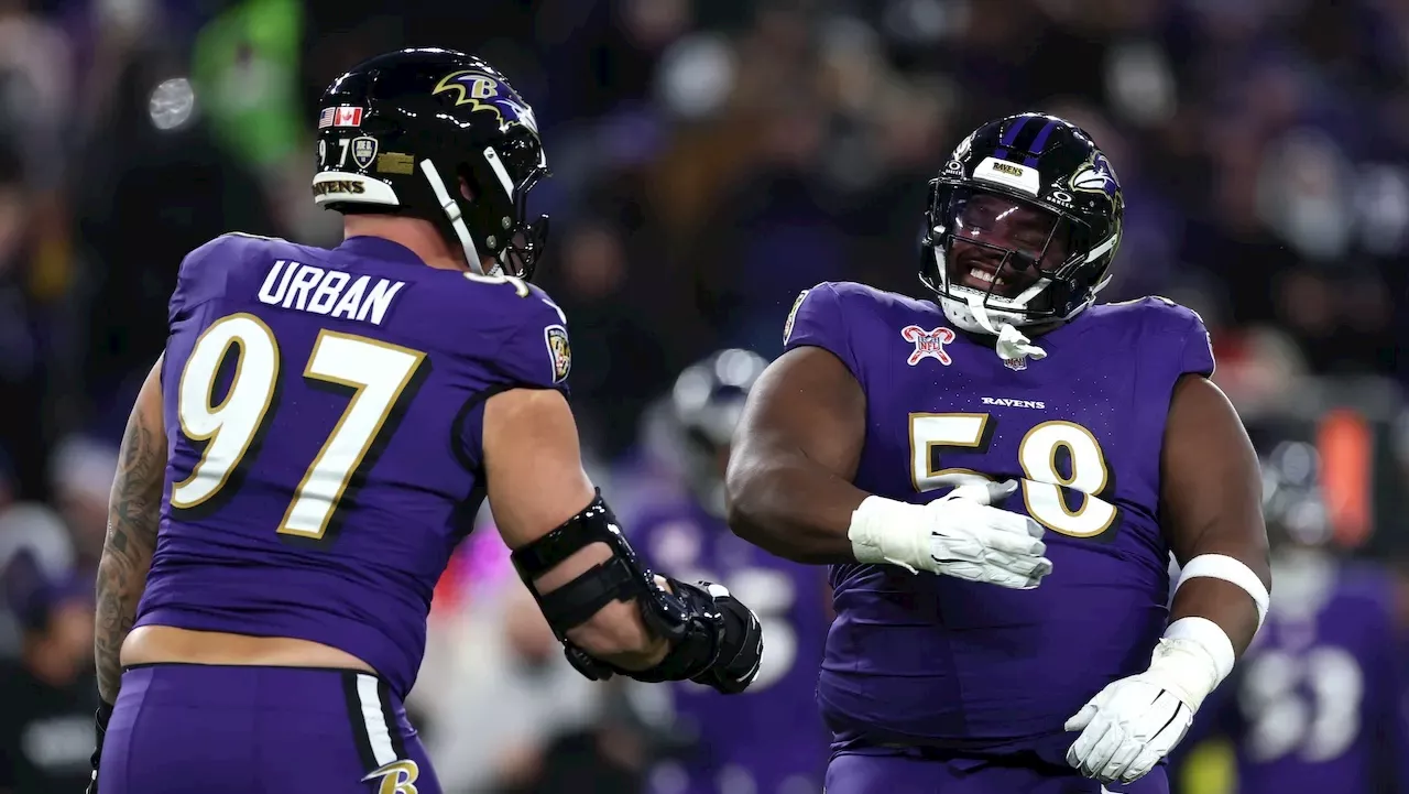 Baltimore Ravens' Michael Pierce Makes History With First Career Interception