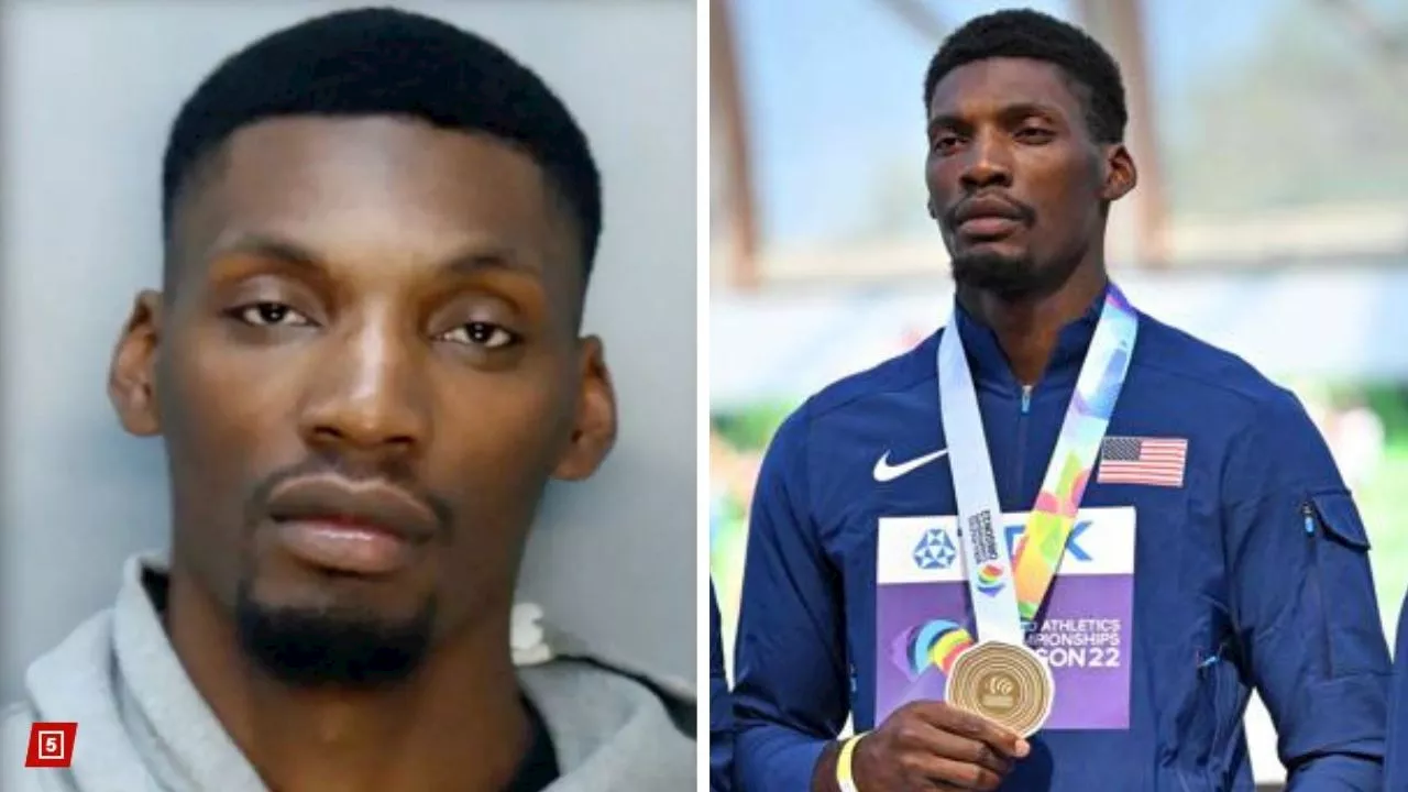 Olympic Sprinter Fred Kerley Arrested After Miami Police Tasering