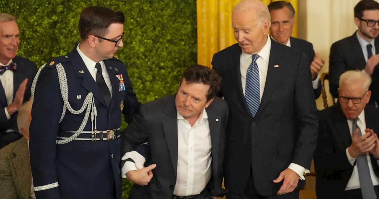 Michael J. Fox Recevait la Médaille présidentielle de la liberté