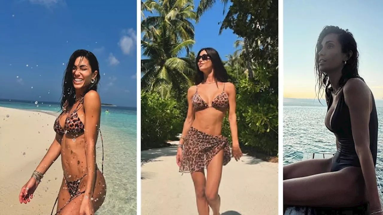 Federica Nargi alle Maldive per le vacanze di Natale