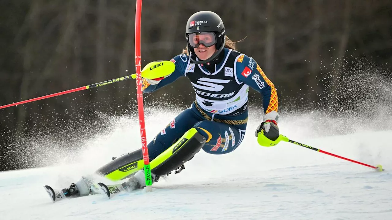 Holdener e Ljutic in testa alla prima manche di slalom a Kranjska Gora