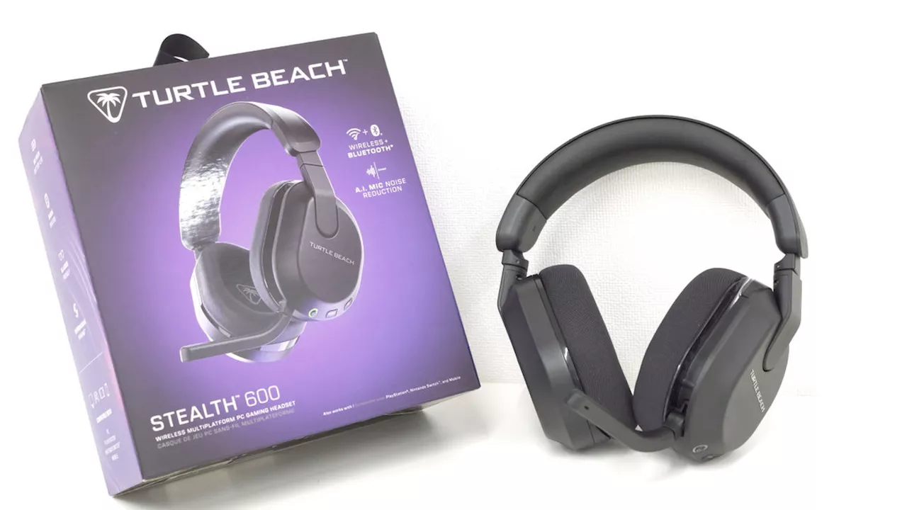 最長80時間使えるAIノイズリダクション付きワイヤレスゲーミングヘッドセット「TURTLE BEACH Stealth 600 Gen 3」レビュー