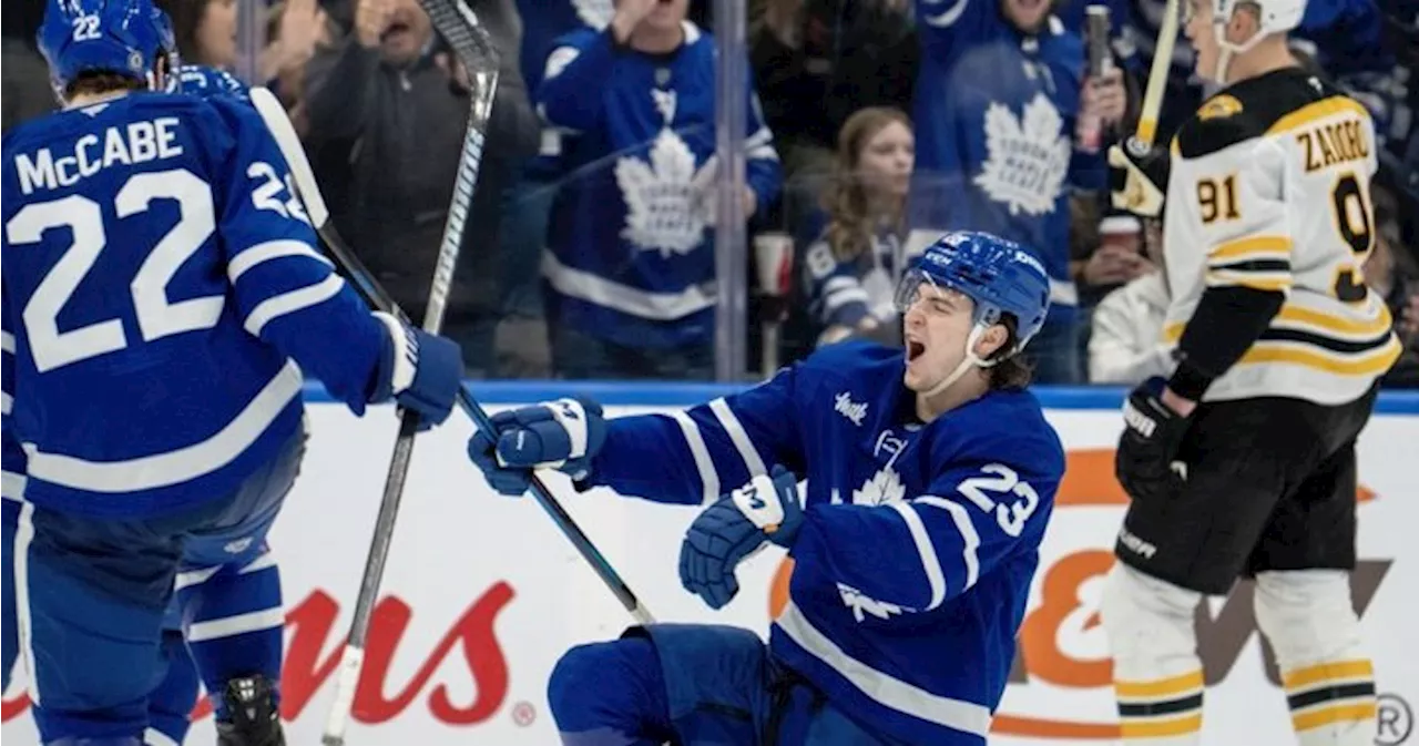 Matthews' Return Fuels Leafs Past Bruins