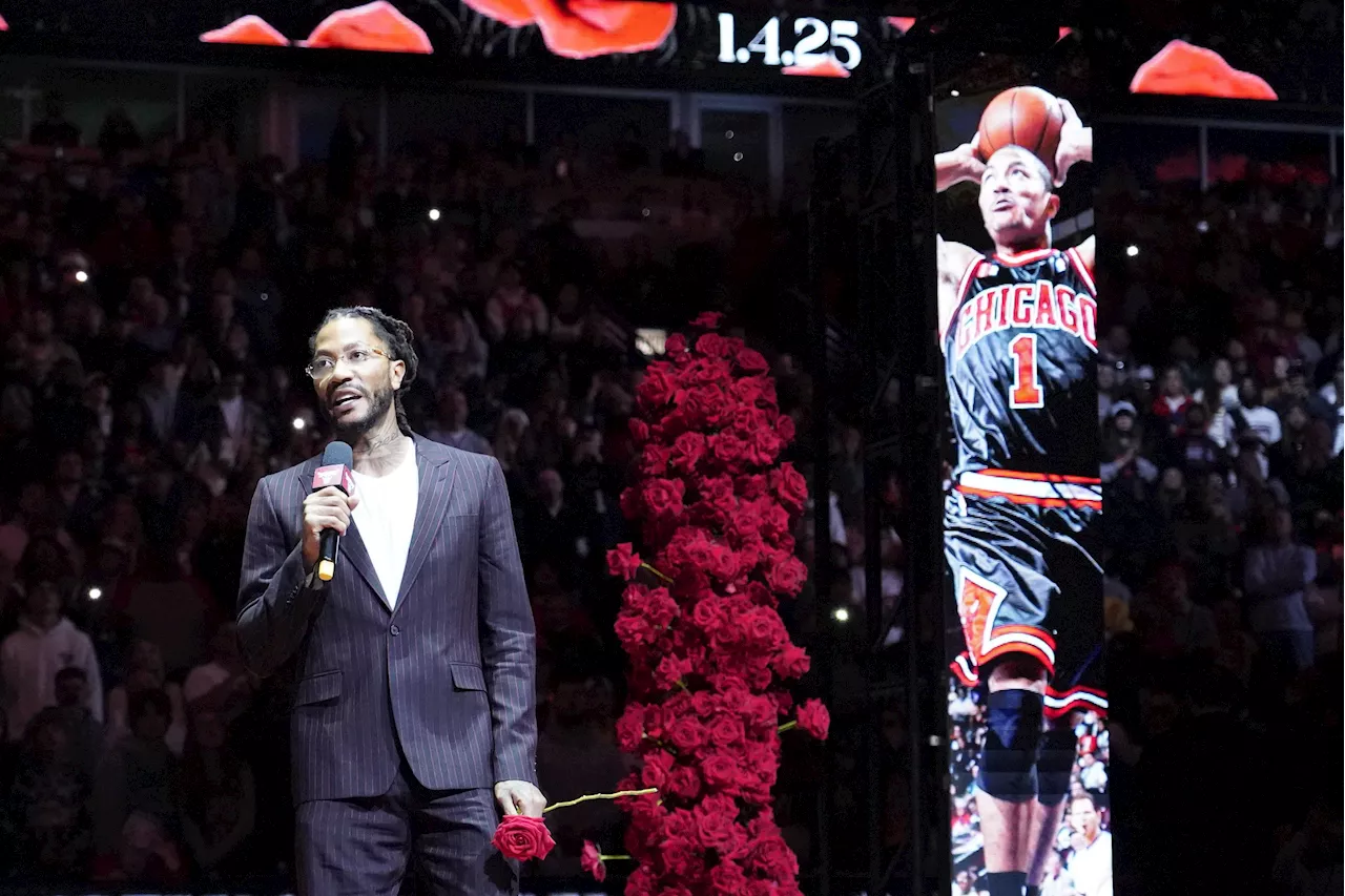 Chicago Bulls to Retire Derrick Rose's No. 1 Jersey