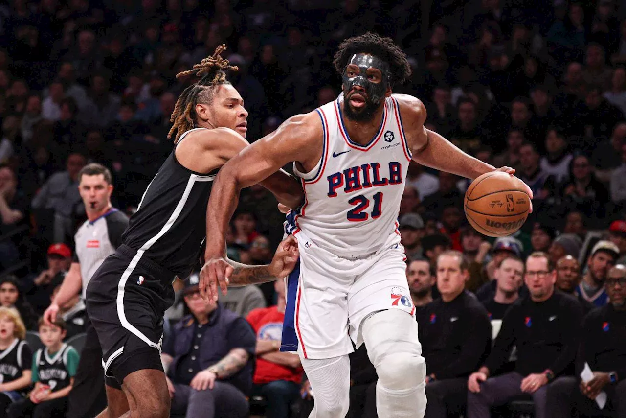 Embiid Leads Sixers to Dominant Win Over Injury-Ravaged Nets