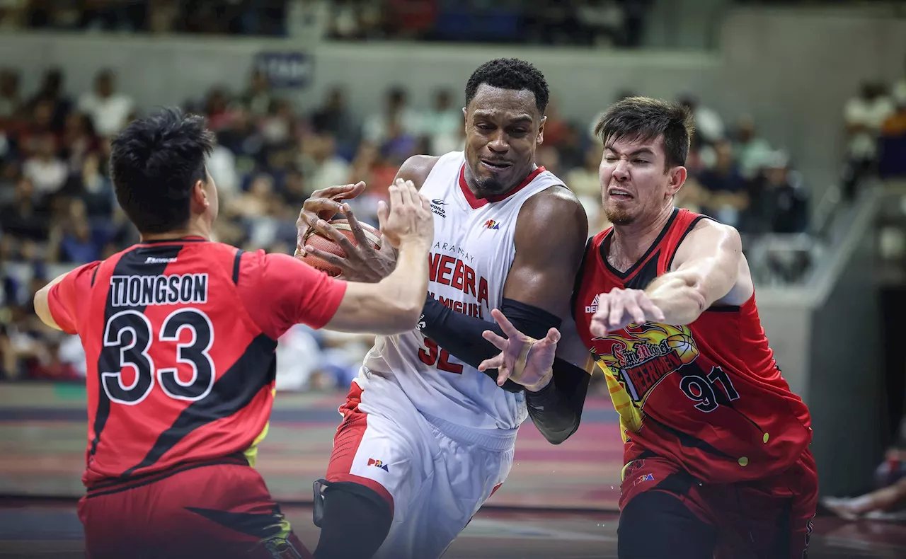 Ginebra's Brownlee Battles Flu During Win Against San Miguel