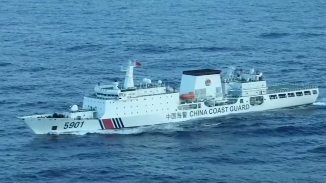 PCG: China 'monster ship' inside EEZ intends to intimidate Pinoy fishermen