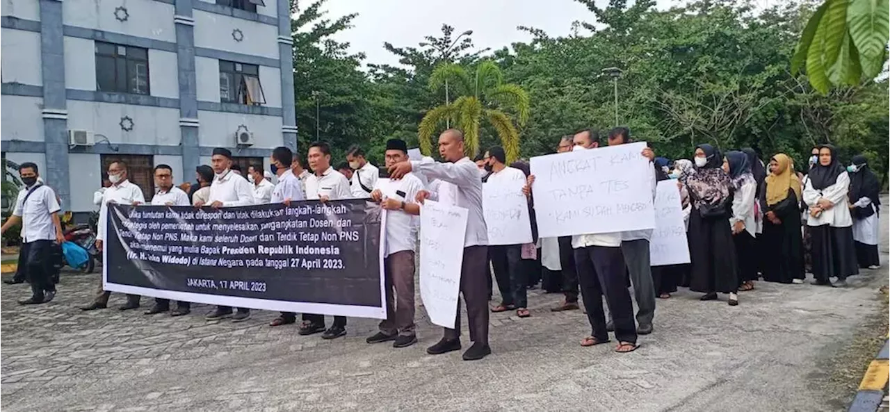 Dosen ASN Protes Pengabaian Hak Tunjangan Kinerja
