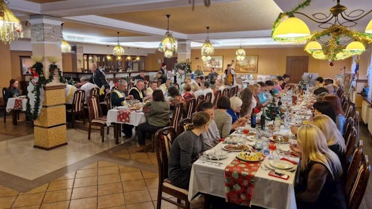 Knights of Columbus Brings Christmas Cheer to Ukrainian Widows and Orphans