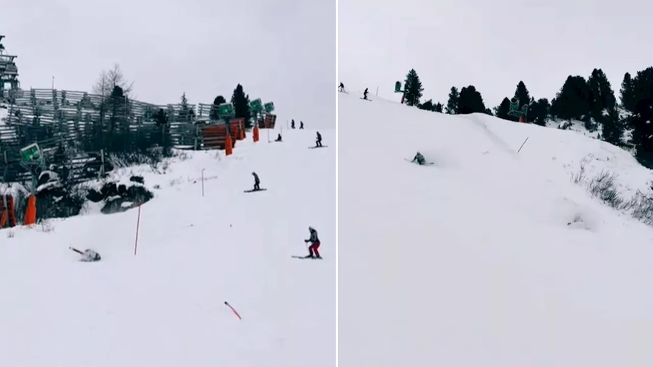 Harakiri-Piste im Zillertal: Stürze und Warnungen für Wintersportler