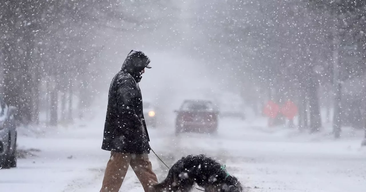 Heavy Snowstorm Disrupts Travel in Central US