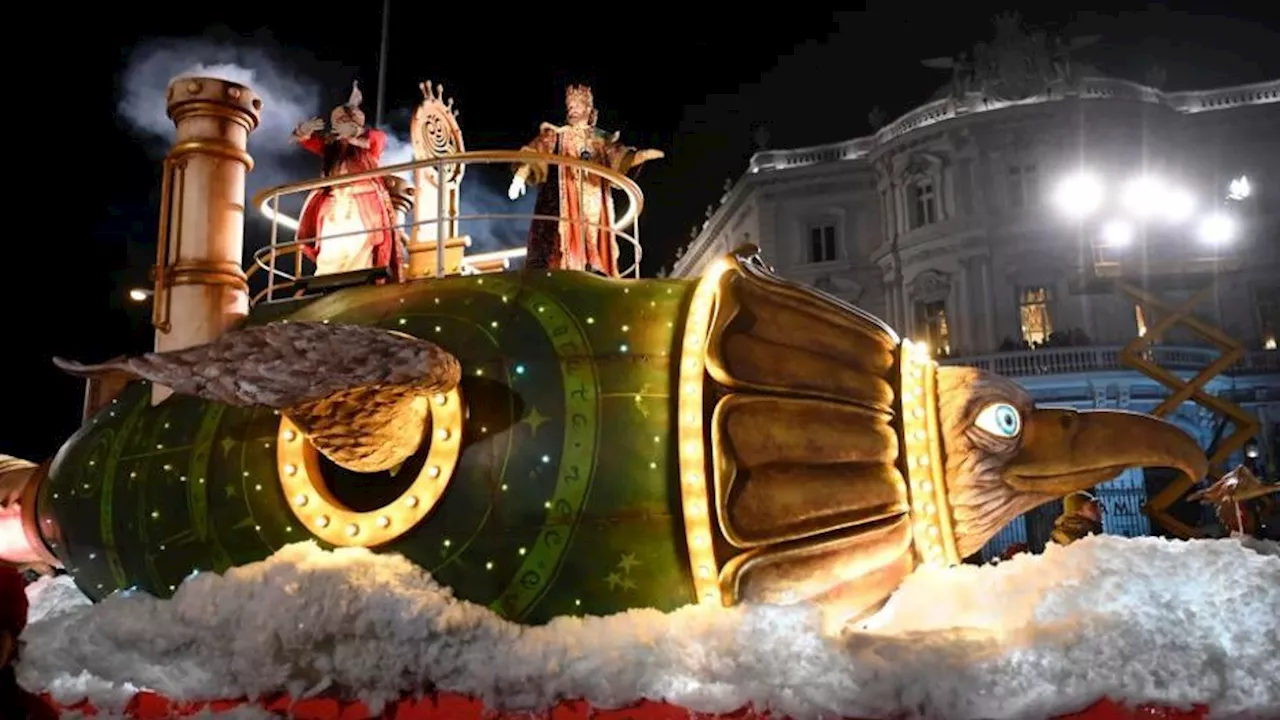 Cabalgata de Reyes Magos en Madrid