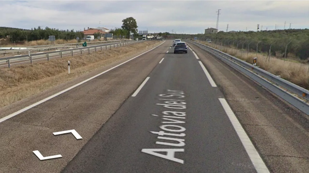 Ocho heridos en un accidente de tráfico en la A-4 de Jaén