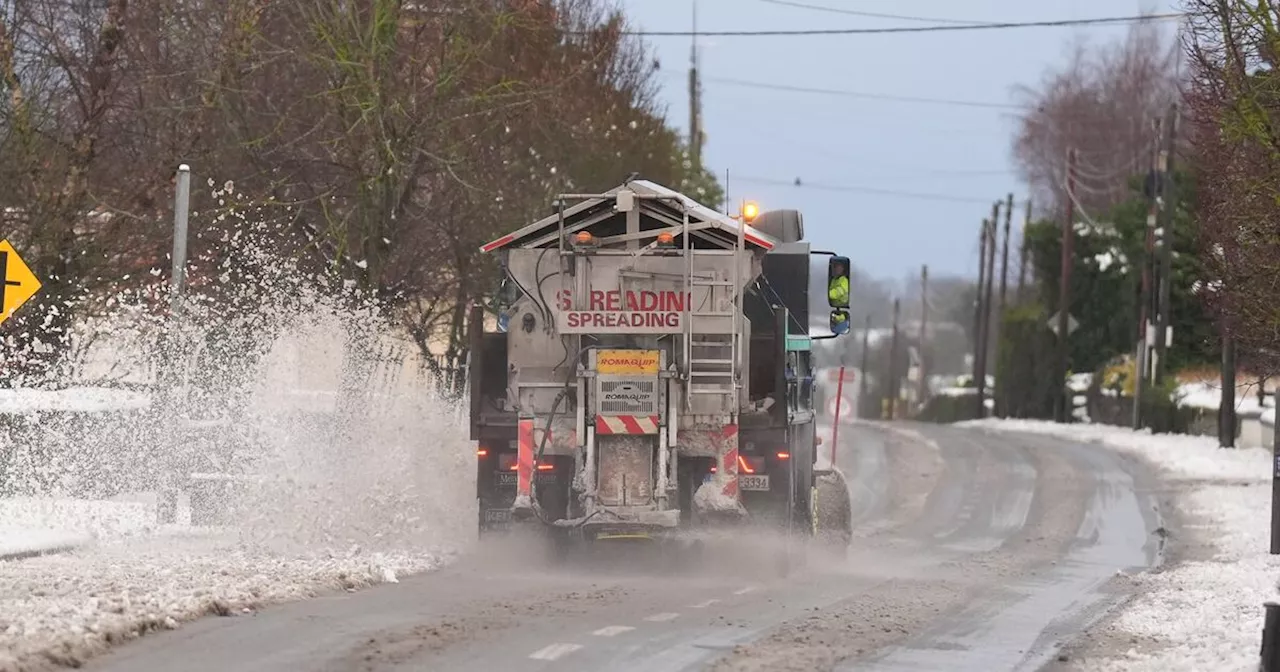 Heavy Snow in Parts of Ireland, While Dublin Sees Little