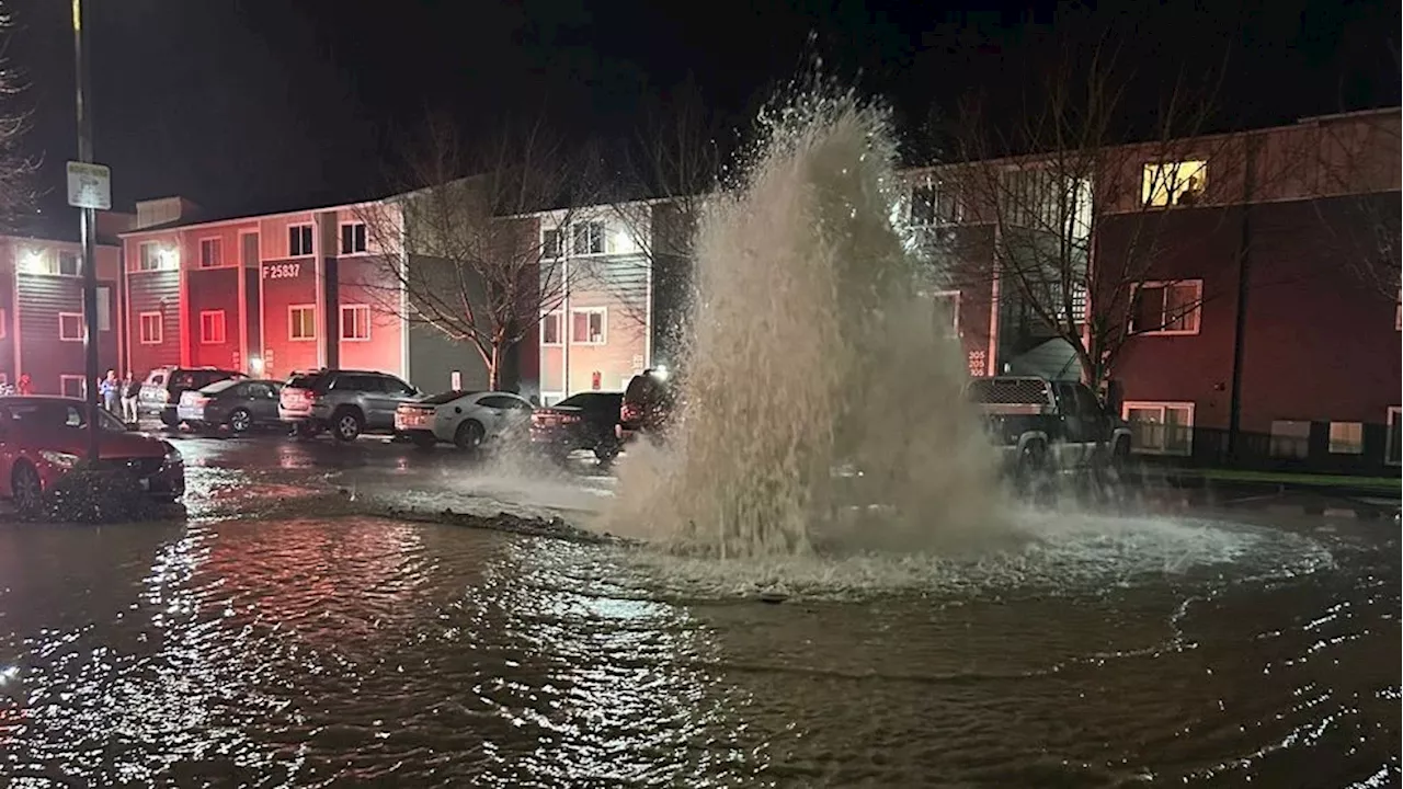 Apartment Building Flooded, Displacing Families in New Year's Tragedy