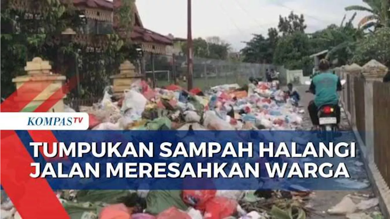 Sampah Menumpuk di Pekanbaru, Warga Khawatir Bahaya Kesehatan