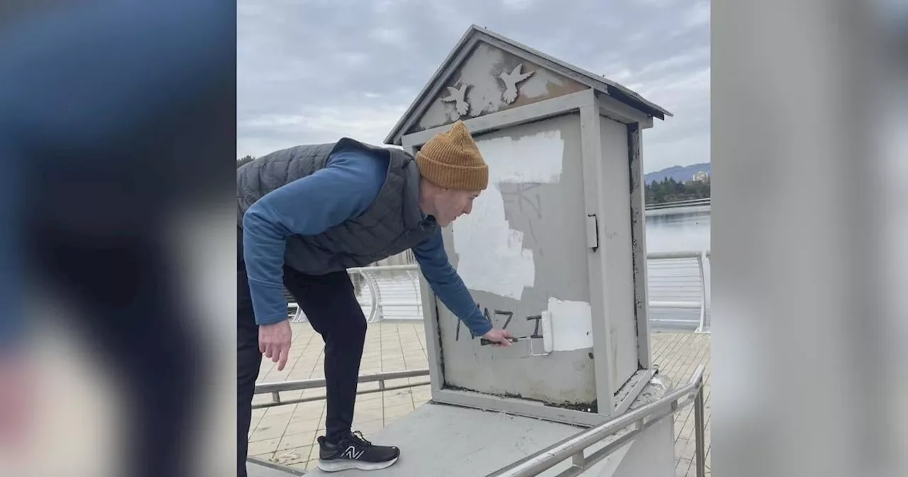 Antisemitic Graffiti Marred Hannukah Celebration at Oakland's Lake Merritt