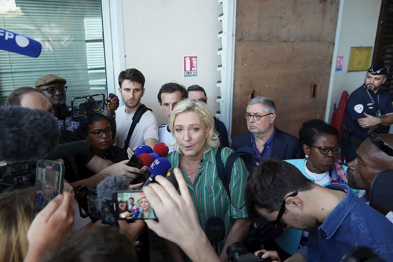 Marine Le Pen à Mayotte : Visites et Critiques