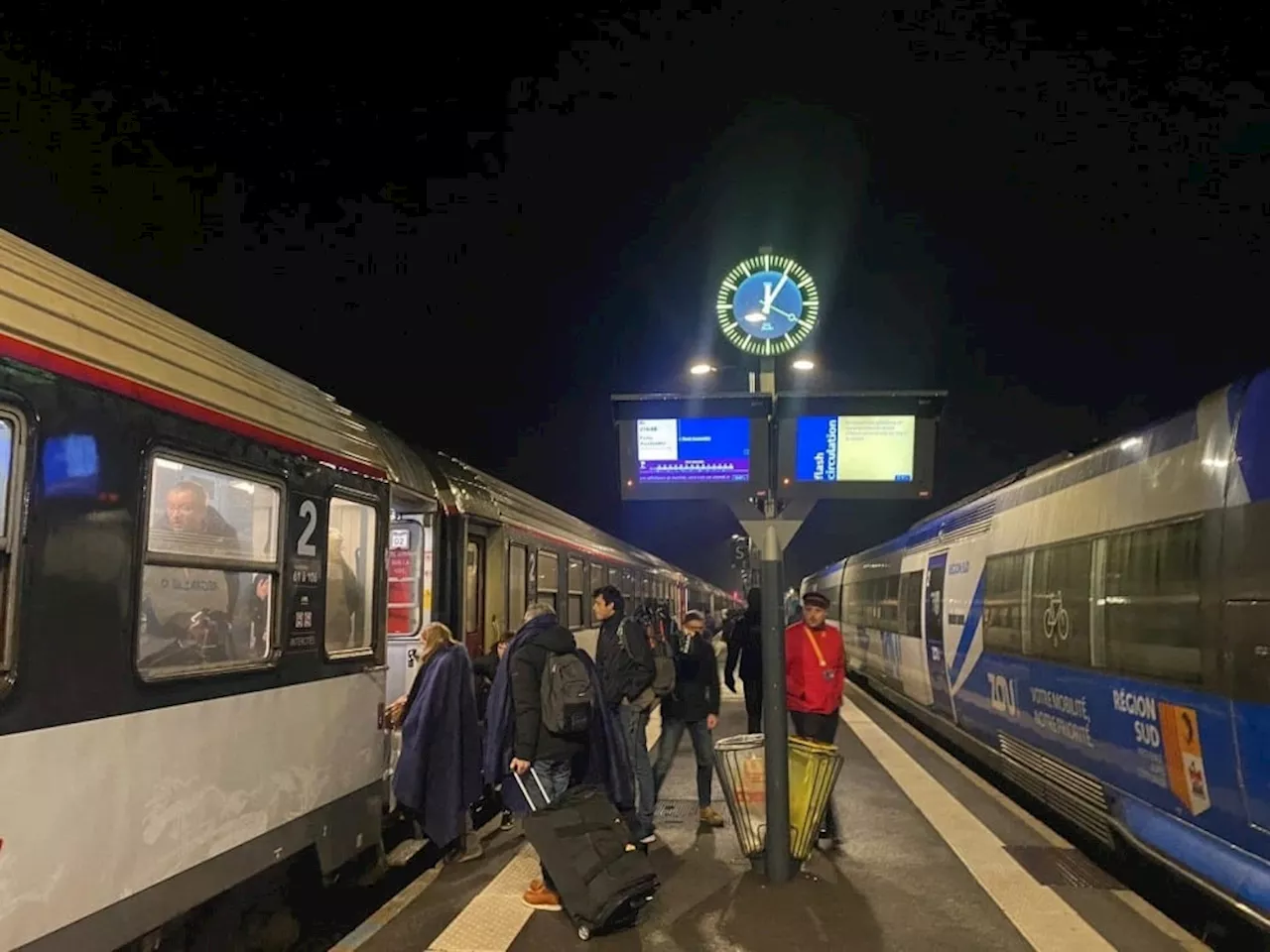 Train de nuit Paris-Briançon : de nouveaux retards et incidents