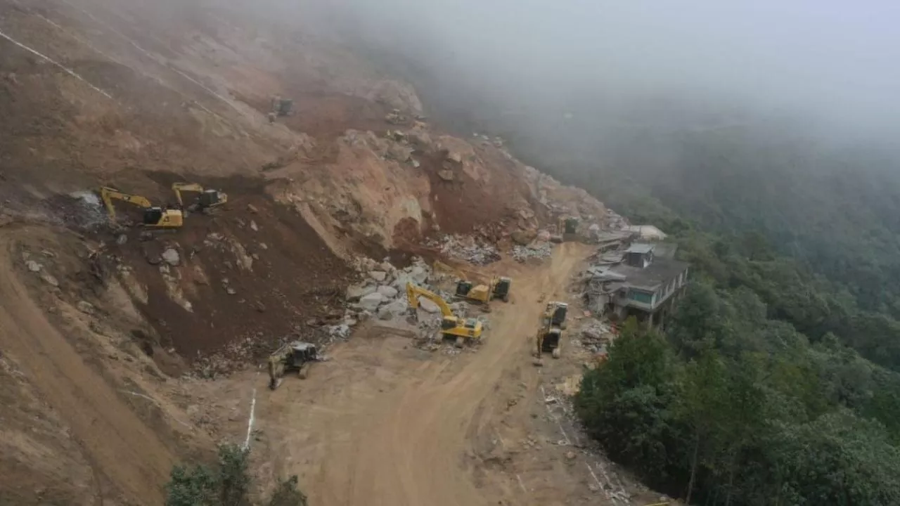 Liberación Provisional del Tramo Carretero Afectado por Deslave