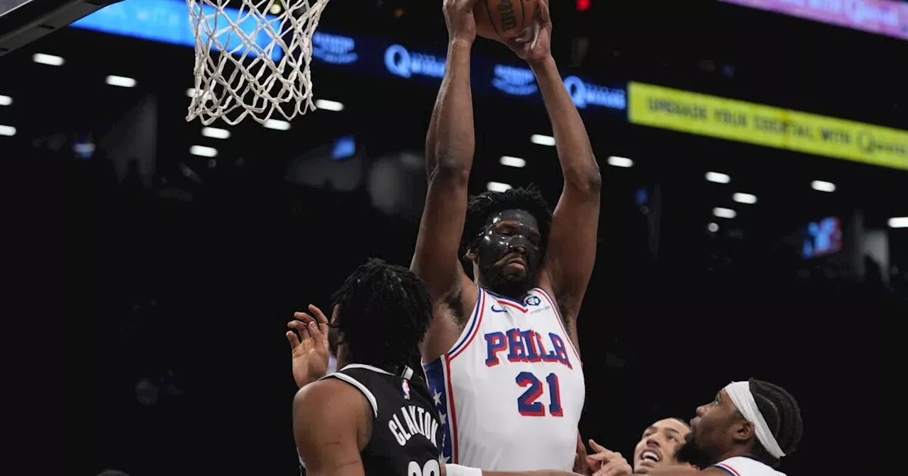 Embiid, 76ers Beat Nets as Brooklyn Suffers More Injuries